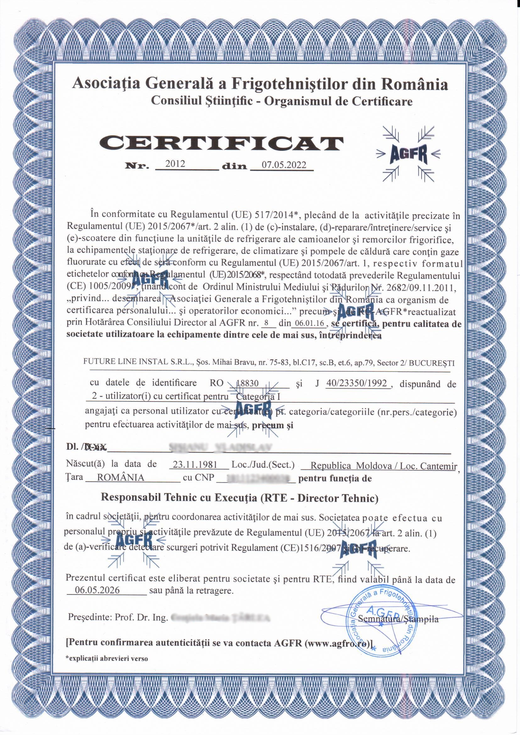 Autorizatie-future-line-instal-agfr